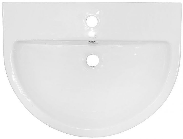 Раковина Creo Ceramique Rennes 60 RE3000+RE3010 цвет Белый глянцевый