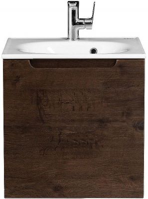Тумба под раковину BelBagno Etna 50 R ETNA-500-1A-SO-RW-P-R подвесная Rovere Moro