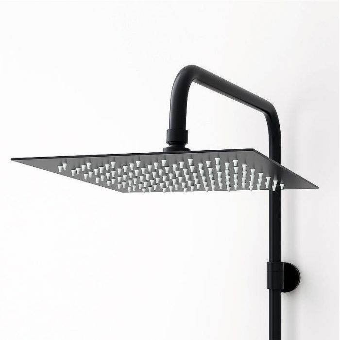 Душевая система WasserKRAFT A27701 Черная матовая