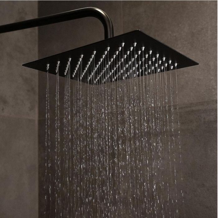 Душевая система WasserKRAFT A27701 Черная матовая