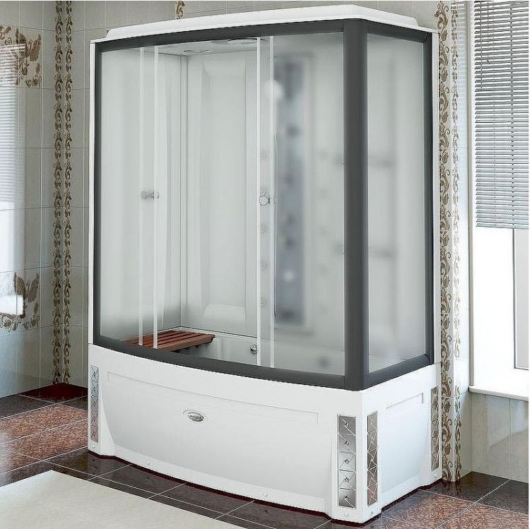 Душевой бокс Radomir Элис К2 168x85 L 1-04-6-1-5-0961 с баней с гидромассажем