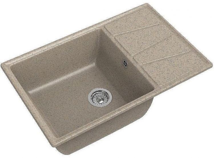 Кухонная мойка GranFest Vertex GF-V-780L Песочная