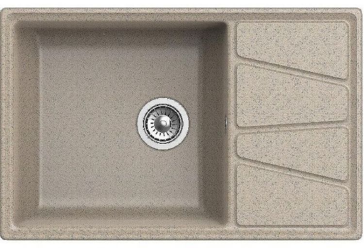 Кухонная мойка GranFest Vertex GF-V-780L Песочная