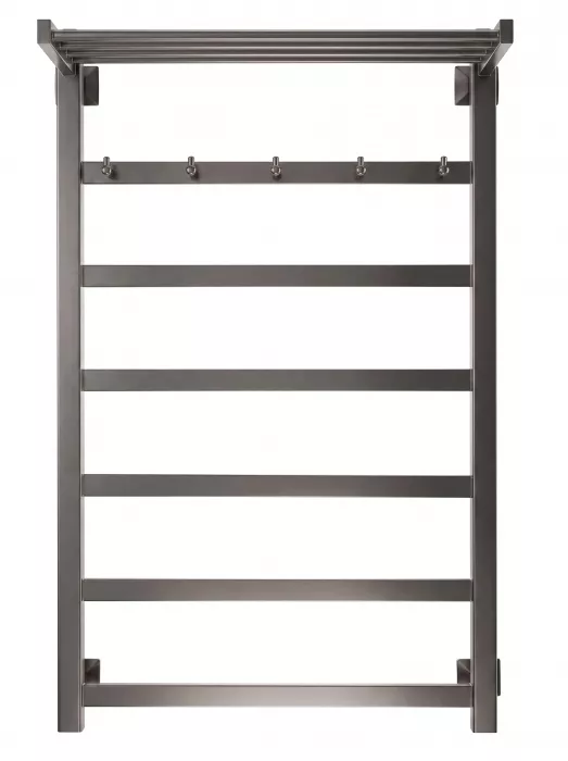 Полотенцесушитель электрический Secado Корсико 1 КСП 100x60 графит