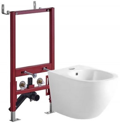 Комплект биде с инсталляцией Agger ATI03310 Белый