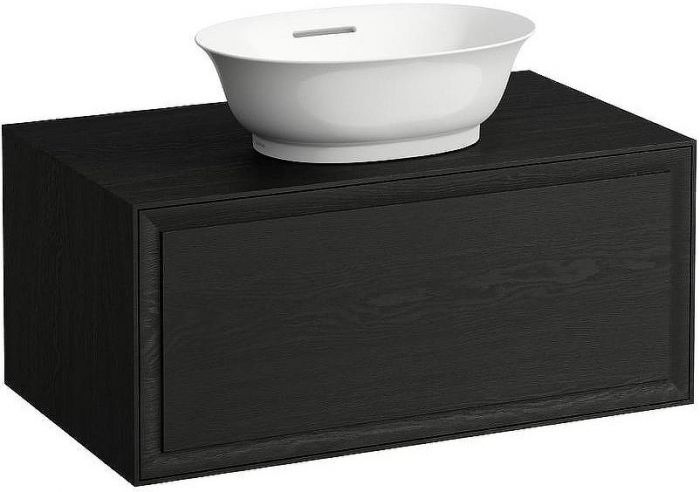 Тумба под раковину Laufen New Classic 78 4.0601.1.085.628.1 подвесная Черный дуб