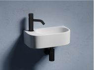 Умывальник CERAMICANOVA Element подвесной прямоугольный (чаша справа, отверстие под смеситель слева) CN6066R