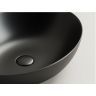 Умывальник CERAMICANOVA Element чаша накладная овальная (цвет Чёрный Матовый) CN6017MB