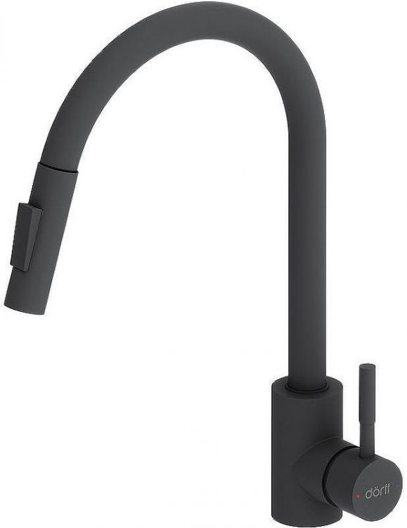Смеситель для кухни Dorff Logic D3007522 Черный
