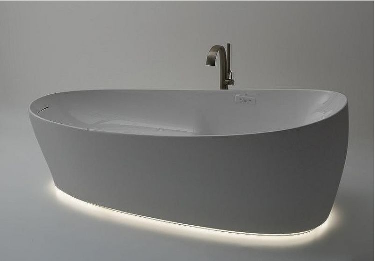 Ванна из искусственного камня Toto Neorest PJYD2200PWEE#GW 220х105 с гидромассажем