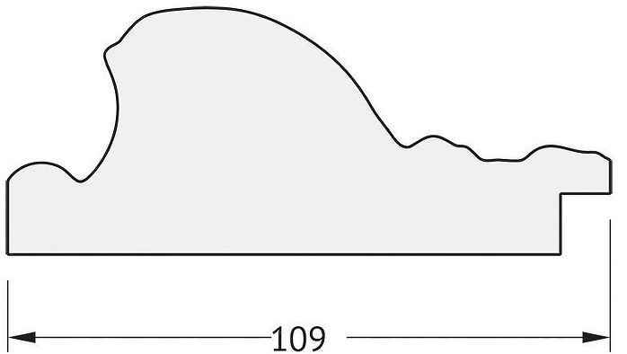 Зеркало Evoform Octagon 75х75 BY 7391 в багетной раме - Виньетка состаренная бронза 109