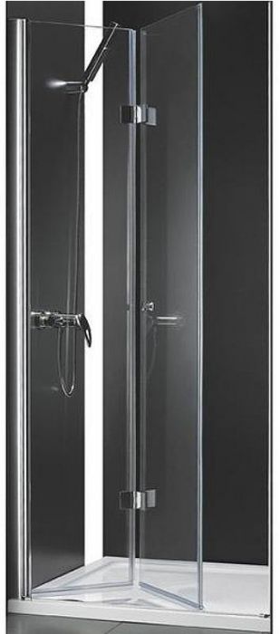 Душевая дверь Cezares Elena W-BS-13 193 профиль Хром стекло прозрачное