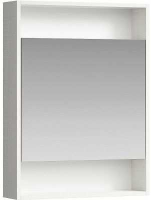 Зеркальный шкаф Aqwella Сити 60 SIT0406DK Дуб канадский