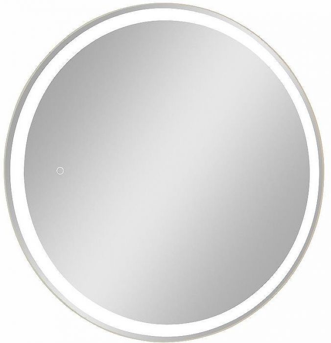 Зеркальный шкаф Континент Torneo White LED 60 МВК069 с подсветкой Белый