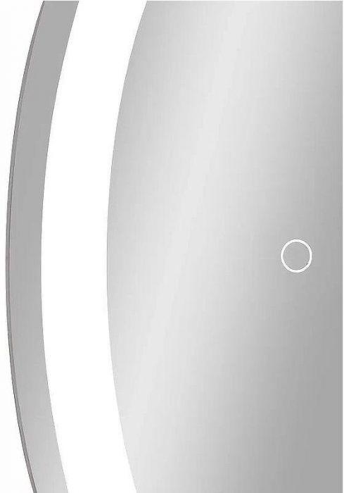 Зеркальный шкаф Континент Torneo White LED 60 МВК069 с подсветкой Белый