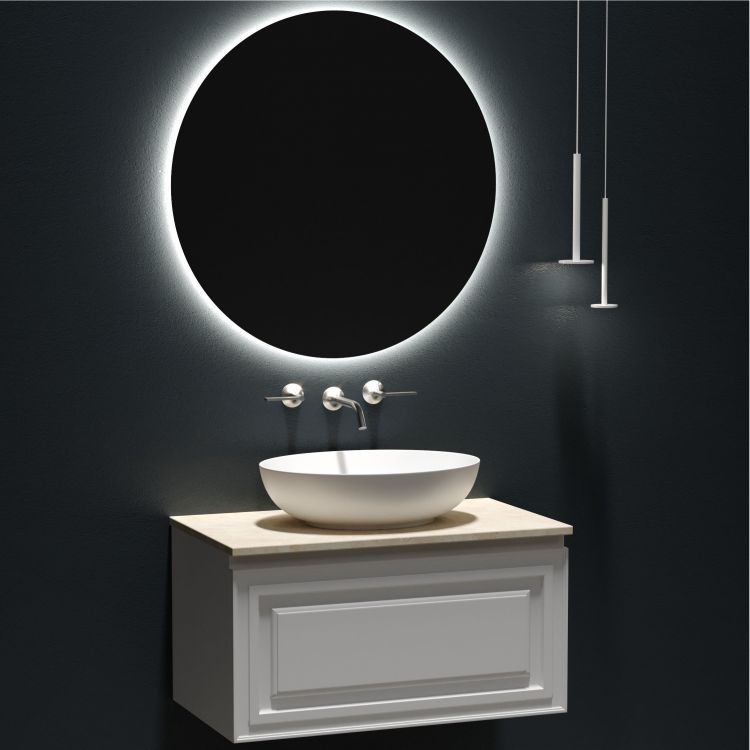 Столешница для ванной комнаты SANCOS 800х460 без отверстия под смеситель, цвет kreman, артикул TT80A2, TT80A2 Столешница для ванной комнаты SANCOS 800х460 без отверстия под смеситель, цвет kreman, артикул TT80A2, TT80A2