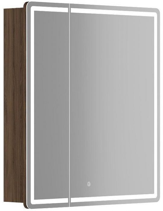Зеркальный шкаф Sancos Mirror 70 MI70ECH с подсветкой Дуб чарльстон