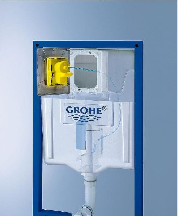 Комплект унитаза BelBagno Amanda BB051CHR+BB051SC с инсталляцией Grohe Rapid SL 38775001 с сиденьем Микролифт и клавишей смыва Хром