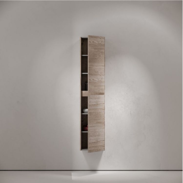 Шкаф-пенал SANCOS подвесной Libra, дуб галифакс натуральный 350х300х1600 мм, PLB35EG