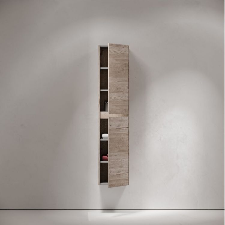 Шкаф-пенал SANCOS подвесной Libra, дуб галифакс натуральный 350х300х1600 мм, PLB35EG