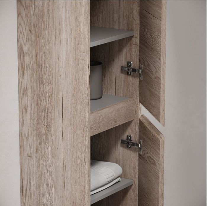 Шкаф-пенал SANCOS подвесной Libra, дуб галифакс натуральный 350х300х1600 мм, PLB35EG