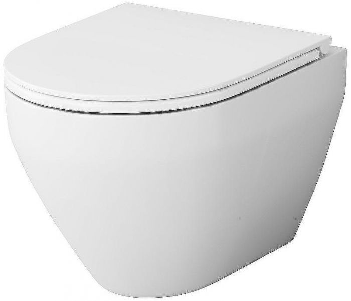 Комплект унитаза с инсталляцией AM.PM Spirit V2.0 FlashClean IS100138.701700 с сиденьем Микролифт и Черной матовой клавишей смыва