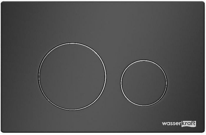 Инсталляция WasserKRAFT Dinkel 58TLT.010.ME.MB02 для унитаза с Черной матовой клавишей смыва