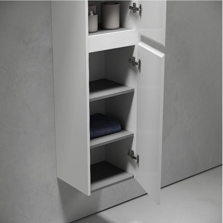 Шкаф пенал Sancos Libra 35 PLB35W подвесной Белый глянец