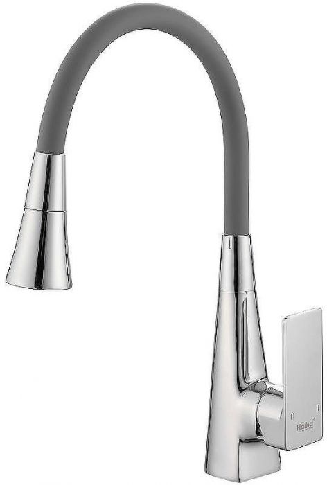 Смеситель для кухни Haiba HB73823 Хром Серый