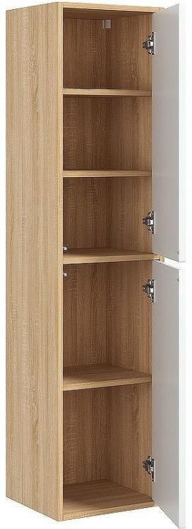 Шкаф пенал Onika Дайлер 35 403568 подвесной Белый Дуб сонома