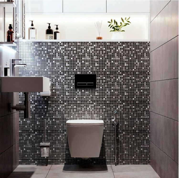 Инсталляция Lavinia Boho RelFix 77020016 для унитаза с клавишей смыва цвет Черный матовый