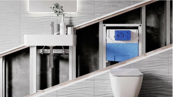 Комплект унитаза с инсталляцией Ideal Standard Prosys Exacto X042601 с сиденьем Микролифт