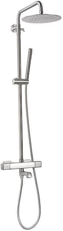 Душевая система FILARETE FL2050NK с термостатом цвет Никель