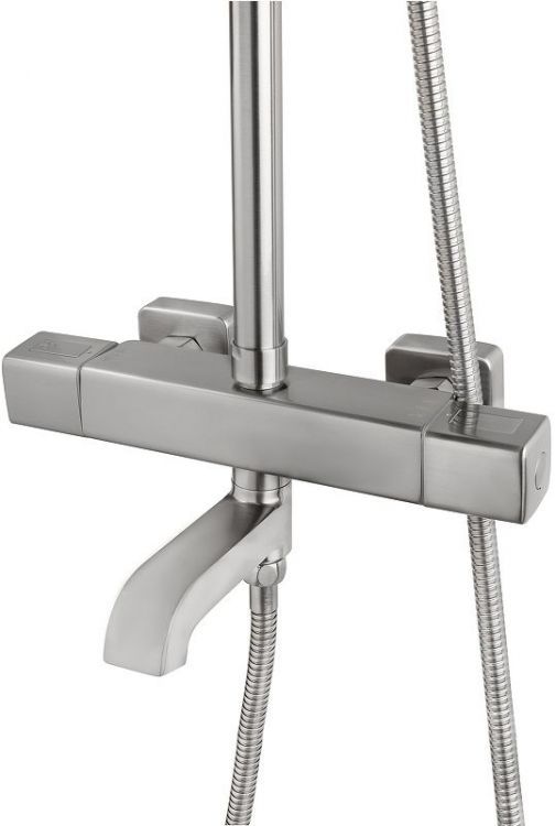 Душевая система FILARETE FL2050NK с термостатом цвет Никель