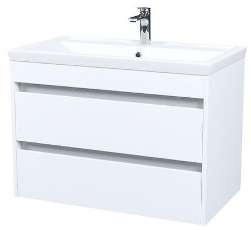 Тумба с раковиной Iddis Zodiac X 80 ZDX80W0i95K подвесная цвет Белый