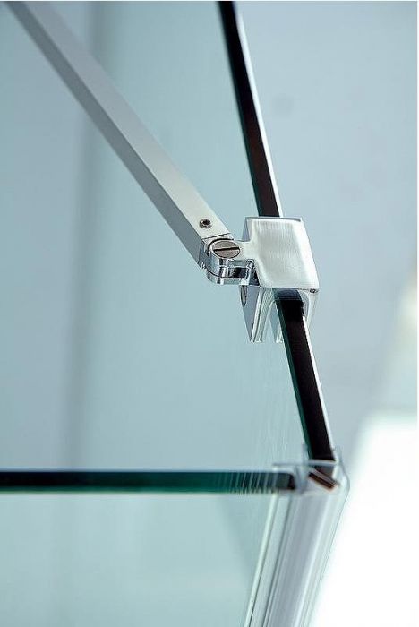 Душевой уголок Cezares Slider 110x110 SLIDER-A-2-100/110-C-Cr профиль Хром стекло прозрачное