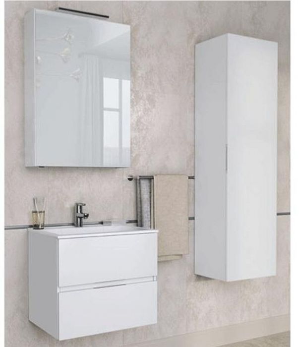 Комплект мебели для ванной Aquanet Алвита 60 184619 подвесной Белый