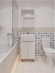 Комплект мебели для ванной DIWO Архангельск 50 цвет Белый