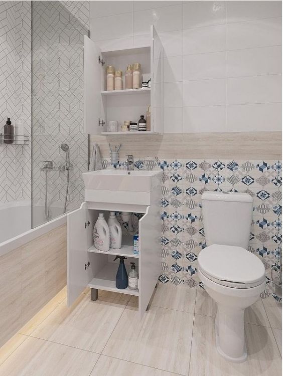 Комплект мебели для ванной DIWO Архангельск 50 цвет Белый