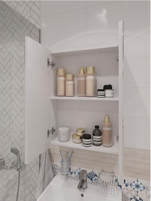 Комплект мебели для ванной DIWO Архангельск 50 цвет Белый