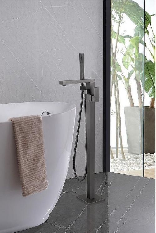 Смеситель для ванны Abber Daheim AF8215NG Никель Смеситель для ванны Abber Daheim AF8215NG Никель