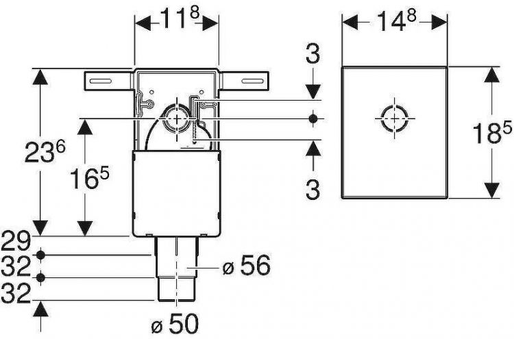 Сифон для раковины Geberit 151.120.11.1 Альпийский белый