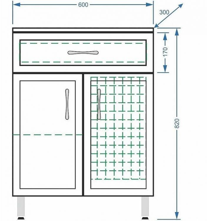 Комод Stella Polar Концепт 60 SP-00000155 Белый Комод Stella Polar Концепт 60 SP-00000155 Белый