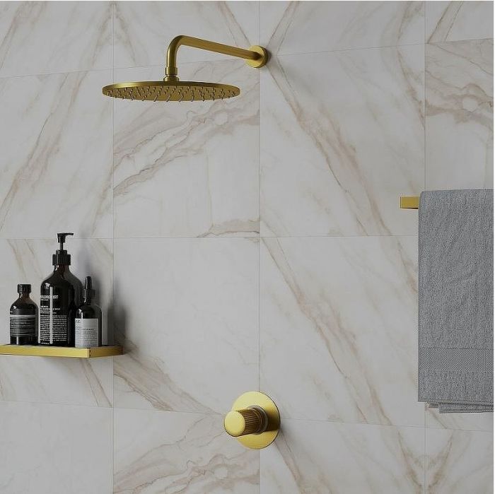 Верхний душ Paini 50PJ759TT25 Золото матовое