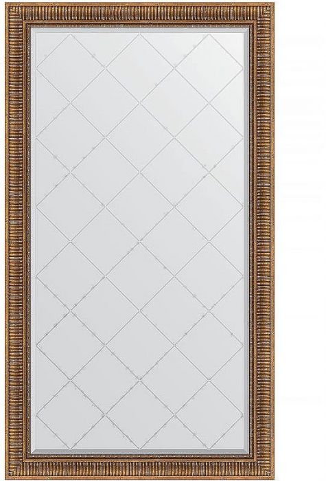 Зеркало Evoform Exclusive-G 172х97 BY 4412 с гравировкой в багетной раме - Бронзовый акведук 93