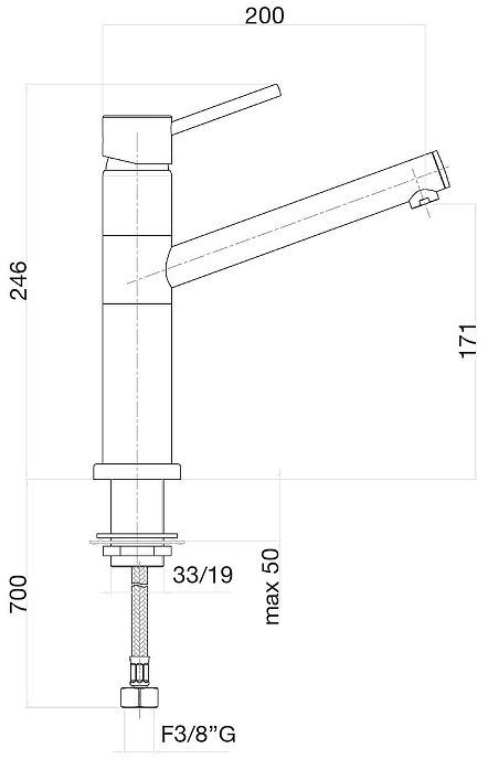 Смеситель для кухни Fiore Xenon 44NN5441 цвет Черный матовый Смеситель для кухни Fiore Xenon 44NN5441 цвет Черный матовый