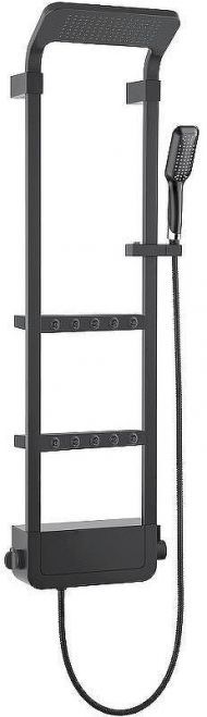 Душевая панель Black&White Seasons 302000 с гидромассажем Черный бархат