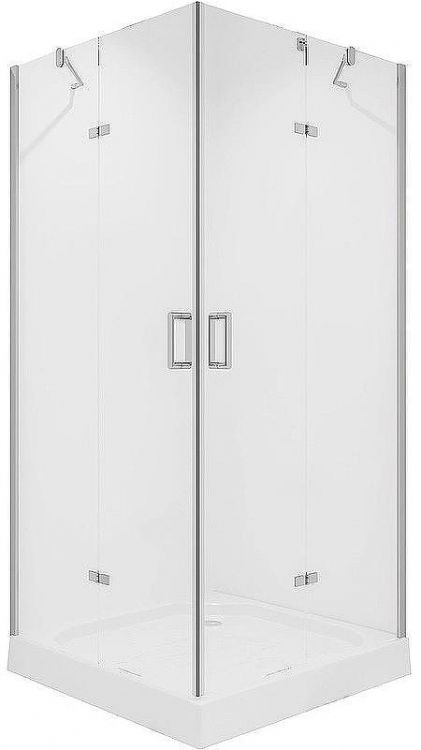 Душевой уголок Niagara Nova 100х100 NG-6614-08 профиль Хром стекло прозрачное