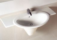 HATRIA Sculture Умывальник с полупьедесталом