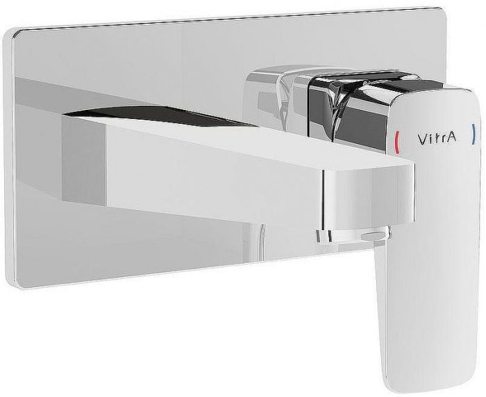 Смеситель для раковины Vitra Root Square A42738EXP Хром